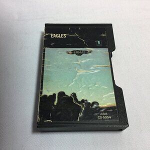 EAGLES "SELF-TITLED" (1972) ROCK / ASYLUM Pink slide case cassette tape RARE!